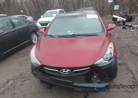 2013 Hyundai Elantra Limited из США, поврежденный, VIN KMHDH4AE1DU511190